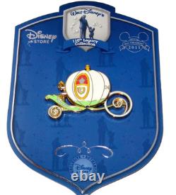 New Cinderella LE Disney Pin 110th Legacy Collection Royal Coach Hinged Pumpkin New Cinderella LE Disney Pin 110th Legacy Collection Royal Coach Hinged Pumpkin