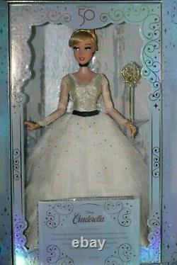 New! Cinderella Limited Edition Doll 17 Walt Disney World 50th Anniversary LE