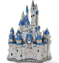 New Disney Arribas Brothers Swarovski Crystal Cinderella Castle Jeweled Figure