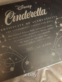 New Disney Cinderella 17 SAKS Fifth Avenue Limited Edition Doll. 1 Of 2500
