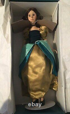 New Disney Cinderella Stepsister Anastasia Drizella Porcelain Keepsake Doll Set