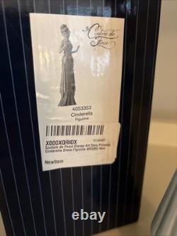 New Disney Couture de Force Cinderella Art Deco 4053353 Princess Collectible