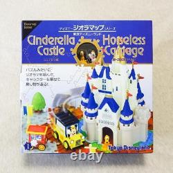 New Disney Diora Map Series TDL Cinderella Castle & Horseless Carriage