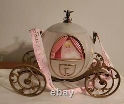 New Disney Disneyland 70th Cinderella Wedding Carriage Light Up Popcorn Bucket