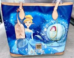 New Disney Dooney & Bourke Cinderella Carriage Shopper Tote Bag Purse