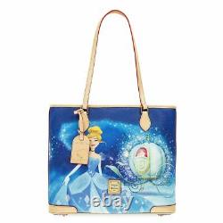 New Disney Dooney & Bourke Cinderella Carriage Shopper Tote Bag Purse