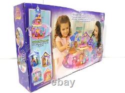 New Disney Glitter Glider Magiclip Castle Playset Damaged Box Cinderella