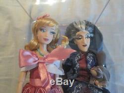 New Disney Limited Edition Fairytale Designer Cinderella and Lady Tremaine Dolls