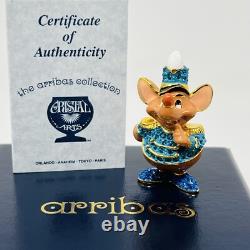 New Disney Parks Arribas Brothers Cinderellas Gus Jeweled Swarovski Figurine