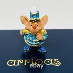 New Disney Parks Arribas Brothers Cinderellas Gus Jeweled Swarovski Figurine