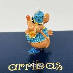New Disney Parks Arribas Brothers Cinderellas Gus Jeweled Swarovski Figurine