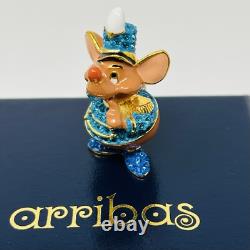 New Disney Parks Arribas Brothers Cinderellas Gus Jeweled Swarovski Figurine
