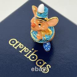 New Disney Parks Arribas Brothers Cinderellas Gus Jeweled Swarovski Figurine