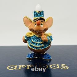 New Disney Parks Arribas Brothers Cinderellas Gus Jeweled Swarovski Figurine