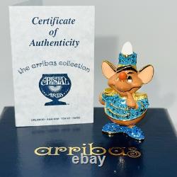 New Disney Parks Arribas Brothers Cinderellas Gus Jeweled Swarovski Figurine