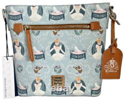 New Disney Parks Dooney & Bourke Cinderella 75th Anniversary Crossbody Bag A