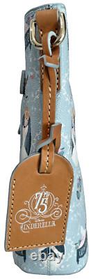 New Disney Parks Dooney & Bourke Cinderella 75th Anniversary Crossbody Bag B