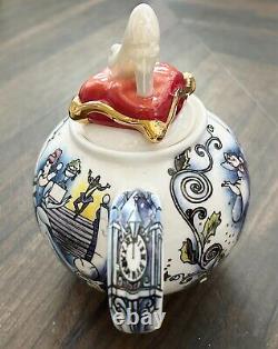 New Disney Paul Cardew Cinderella Porcelain Full Size Tea Pot Limited Edition