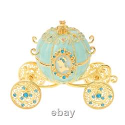 New Disney Store Japan Cinderella Carriage Figure Jewelry Case