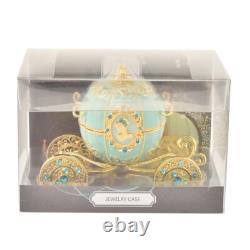 New Disney Store Japan Cinderella Carriage Figure Jewelry Case New Disney Store Japan Cinderella Carriage Figure Jewelry Case
