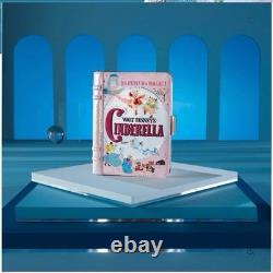 New Disney X ALDO Cinderella Story Book 2 Clutch Pouch Crossbody Pink Purse
