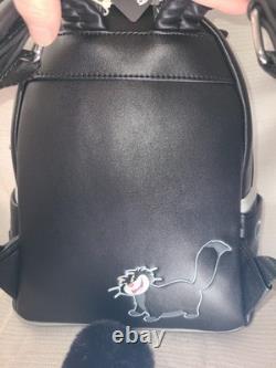 New Loungefly Backpack Disney Cinderella LUCIFER Cat Cosplay BAM Exclusive Glows