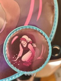 New Loungefly Backpack Disney Cinderella LUCIFER Cat Cosplay BAM Exclusive Glows
