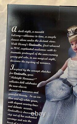 New Mattel Disney Collector Dolls Midnight Romance Cinderella Doll