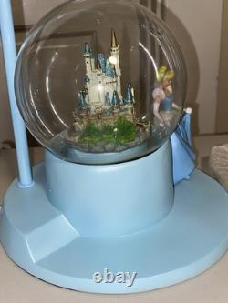 New Rare Vtg Disney Cinderella castle Enchanted Lamp night light Princess