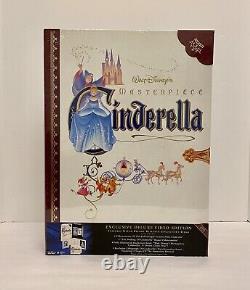 New Sealed Walt Disney's Masterpiece Cinderella Exclusive Deluxe Video Edition