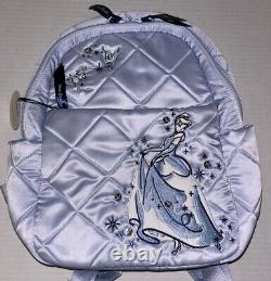 New Vera Bradley Disney CINDERELLA Paisley On Morning Glory Small Backpack Bag