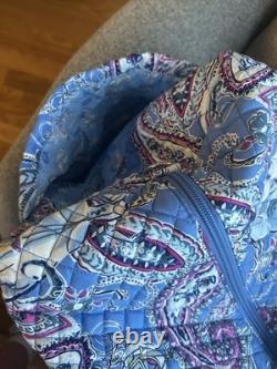 New! Vera Bradley Disney Cinderella Paisley Large Travel Duffel Bag, FREE SHIP