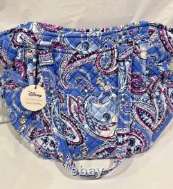 New Vera Bradley Disney Glenna Cinderella Paisley Satchel Handbag Purse NWT NEW
