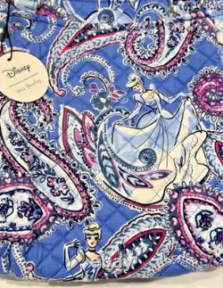 New Vera Bradley Disney Glenna Cinderella Paisley Satchel Handbag Purse NWT NEW