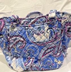 New Vera Bradley Disney Glenna Cinderella Paisley Satchel Handbag Purse NWT NEW