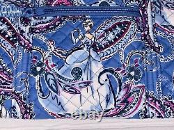 New Vera Bradley Small Vera Tote Bag Purse Disney Cinderella Paisley