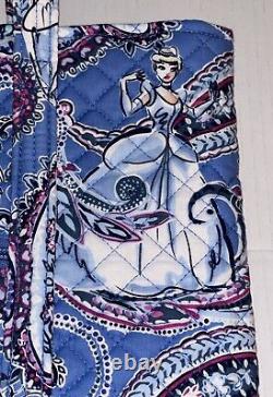 New Vera Bradley Small Vera Tote Bag Purse Disney Cinderella Paisley