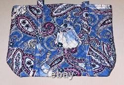 New Vera Bradley Small Vera Tote Bag Purse Disney Cinderella Paisley