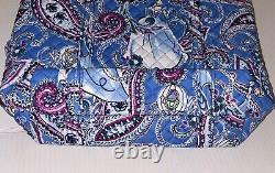 New Vera Bradley Small Vera Tote Bag Purse Disney Cinderella Paisley