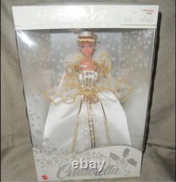 New Vintage 1997 Walt Disney Cinderella Barbie Kb Toys Winter Dreams Special Ed