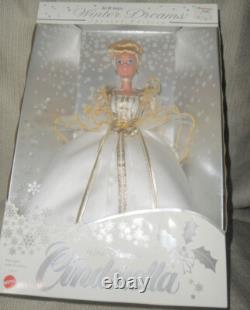 New Vintage 1997 Walt Disney Cinderella Barbie Kb Toys Winter Dreams Special Ed