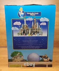New Vintage Disneyland Resort Walt Disney World Cinderella Castle Playset-Rare
