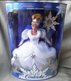 New Walt Disney Cinderella Barbie 1996 Vintage Holiday Princess Special Edition