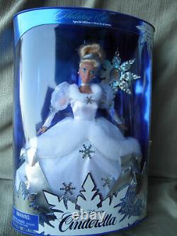 New Walt Disney Cinderella Barbie 1996 Vintage Holiday Princess Special Edition