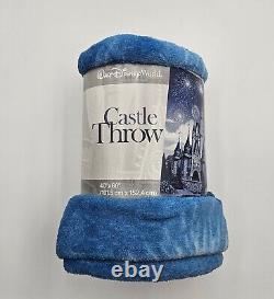 New Walt Disney World Cinderella Castle Throw Blanket, 40 x 60