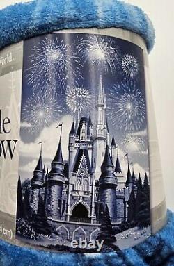 New Walt Disney World Cinderella Castle Throw Blanket, 40 x 60