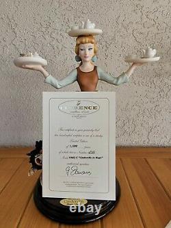 New in Box Disney Cinderella in Rags Giuseppe Armani #108 Limited Edition COA