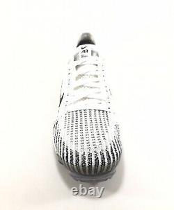 Nike Air Vapormax Flyknit 3.0 Mens 9 Running Shoes Zebra White Black AJ6900-105