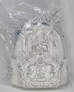 Nwt Disney Loungefly White & Silver Cinderella Happily Ever After Backpack Nwt Disney Loungefly White & Silver Cinderella Happily Ever After Backpack