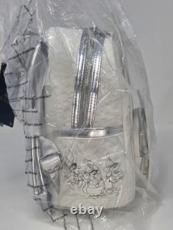 Nwt Disney Loungefly White & Silver Cinderella Happily Ever After Backpack Nwt Disney Loungefly White & Silver Cinderella Happily Ever After Backpack